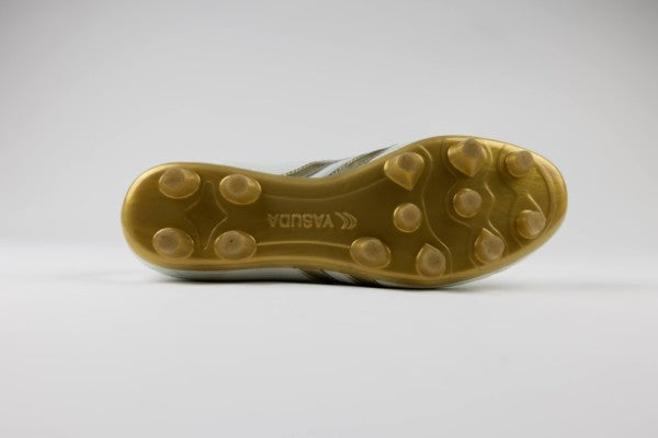 Ligaresta Pro-ex | 2026 Limited Edition "Gold Package" (White/Gold) - Premium Hybrid Soccer Cleats