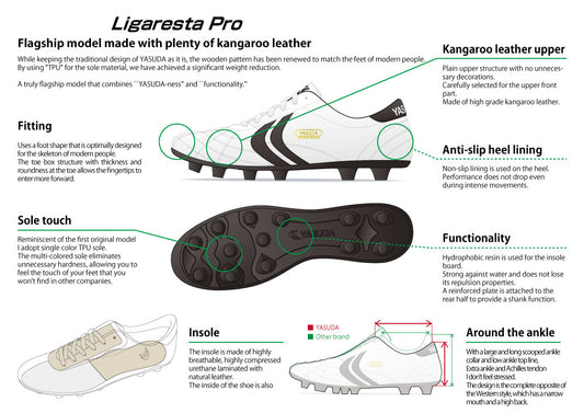 YASUDA Ligaresta Pro Shoes Set