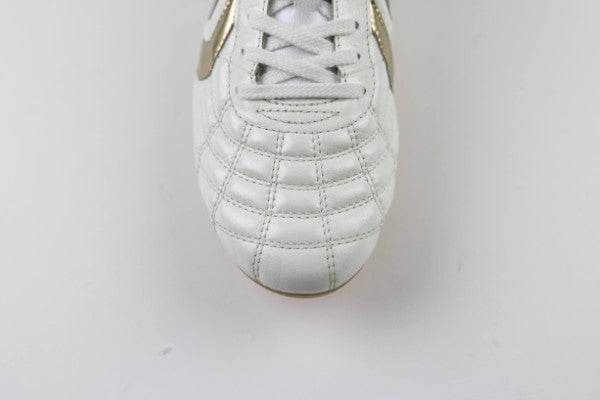 Ligaresta Pro | 2026 Limited Edition "Gold Package" (White/Gold) - Premium Kangaroo Leather Soccer Cleats