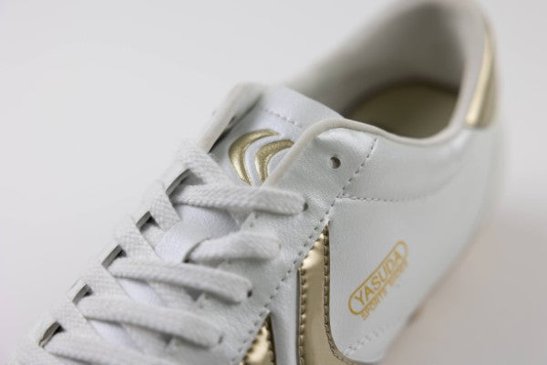 Ligaresta Pro-ex | 2026 Limited Edition "Gold Package" (White/Gold) - Premium Hybrid Soccer Cleats