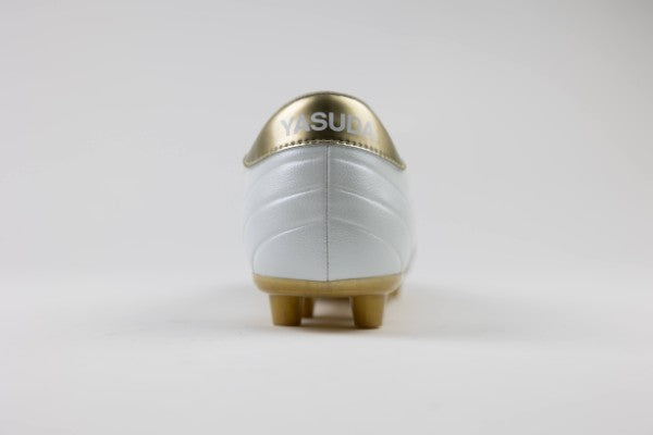 Ligaresta Pro-aw | 2026 Limited Edition "Gold Package" (White/Gold) - All-Weather Wide Fit Soccer Cleats