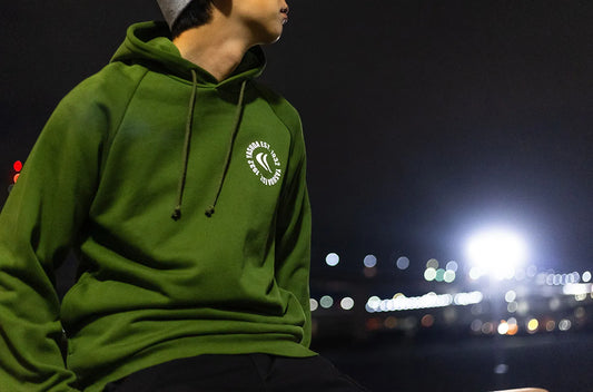 Heavyweight College Logo Hoodie